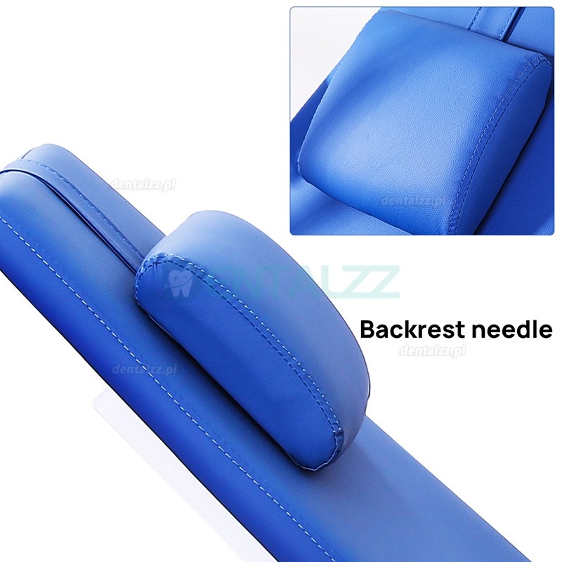 Przenośny Składany Fotel Stomatologiczny z Lampą LED, Jednostką Turbinową i Tacą